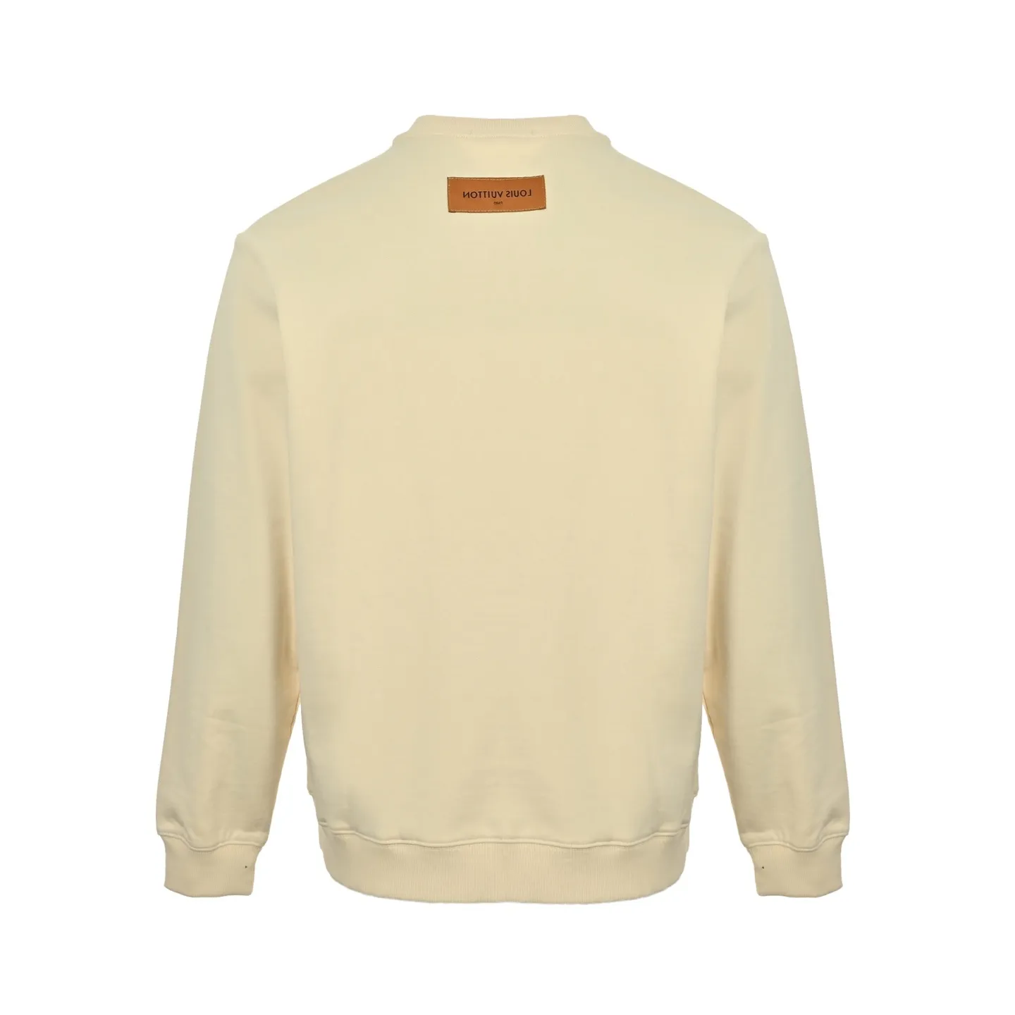 Louis Vuitton/Louis Vuitton 25Fw cursive signature letter print crew neck sweatshirt